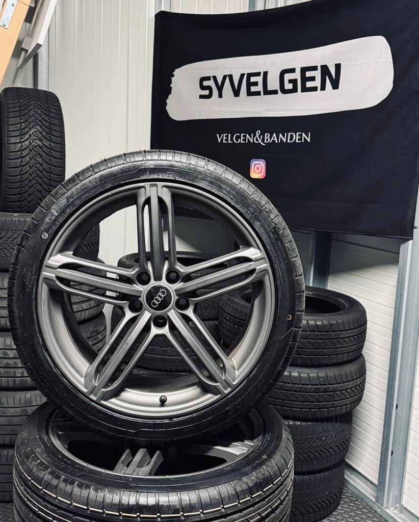 19" 5x112 Audi RS Speedline Velgen met NIEUWE Zomerbanden!, 245 mm, Banden en Velgen, Nieuw, Personenwagen