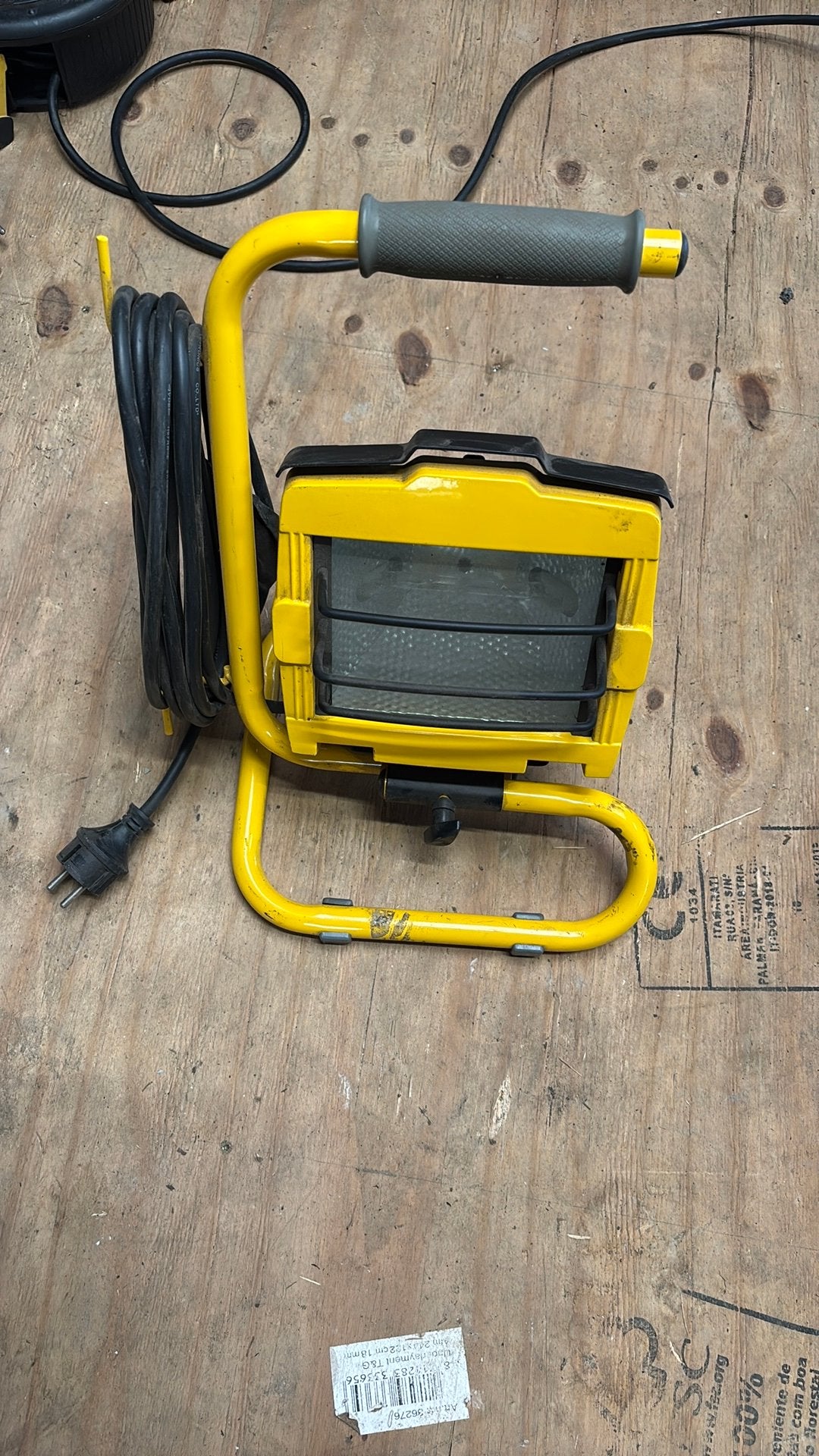 Bouwverlichting, Ophalen, Overige typen