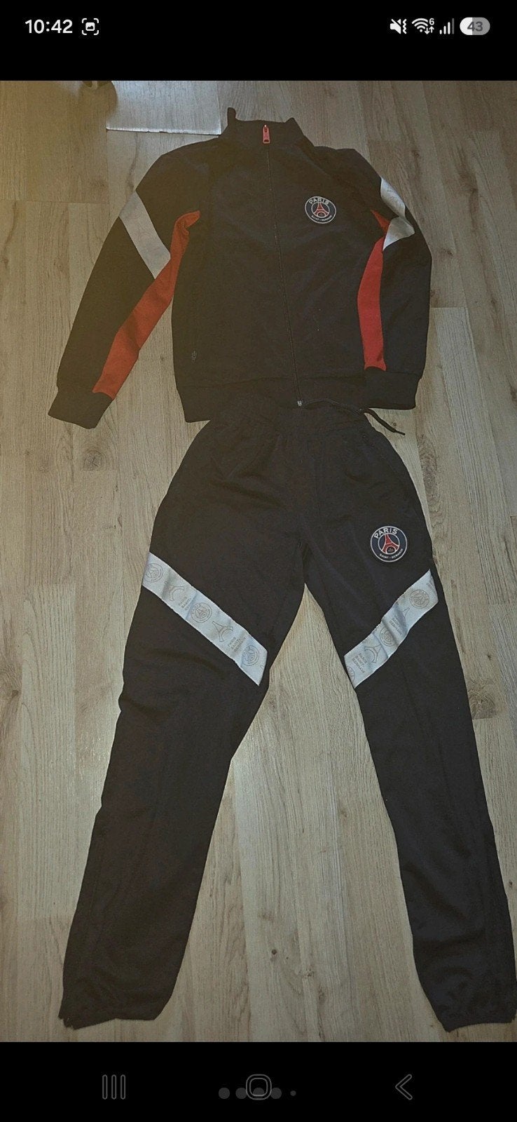 PSG Trainingspak Maat 140/146 (Maat 10), Ophalen of Verzenden, Gebruikt, PSG, Jongen of Meisje