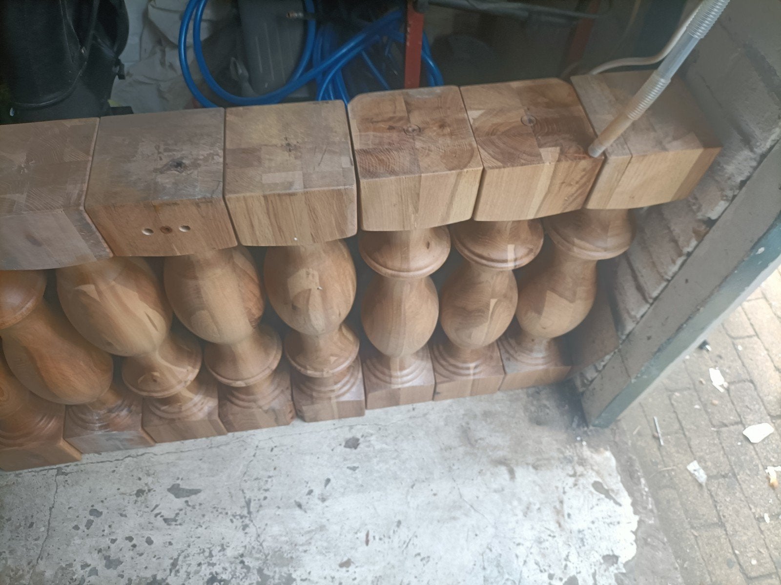 tafel poten massief eiken, Doe-het-zelf en Verbouw, Ophalen, Nieuw