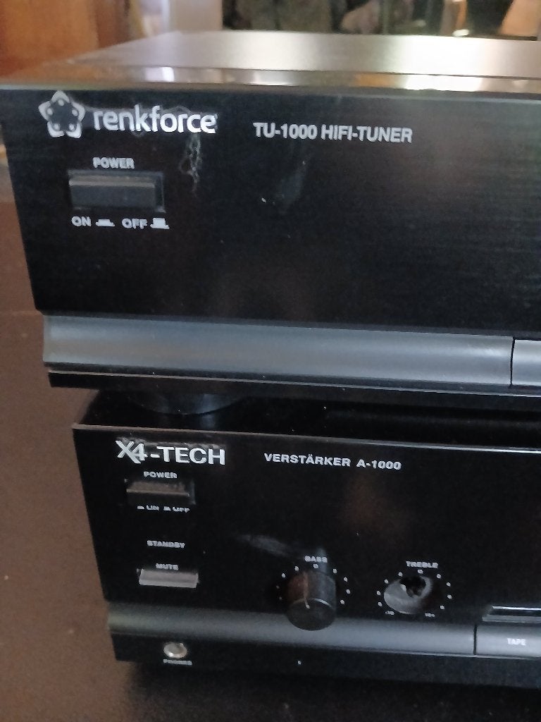 Tuner en versterker Renkforce, Ophalen of Verzenden, Zo goed als nieuw, 120 watt of meer, Overige merken