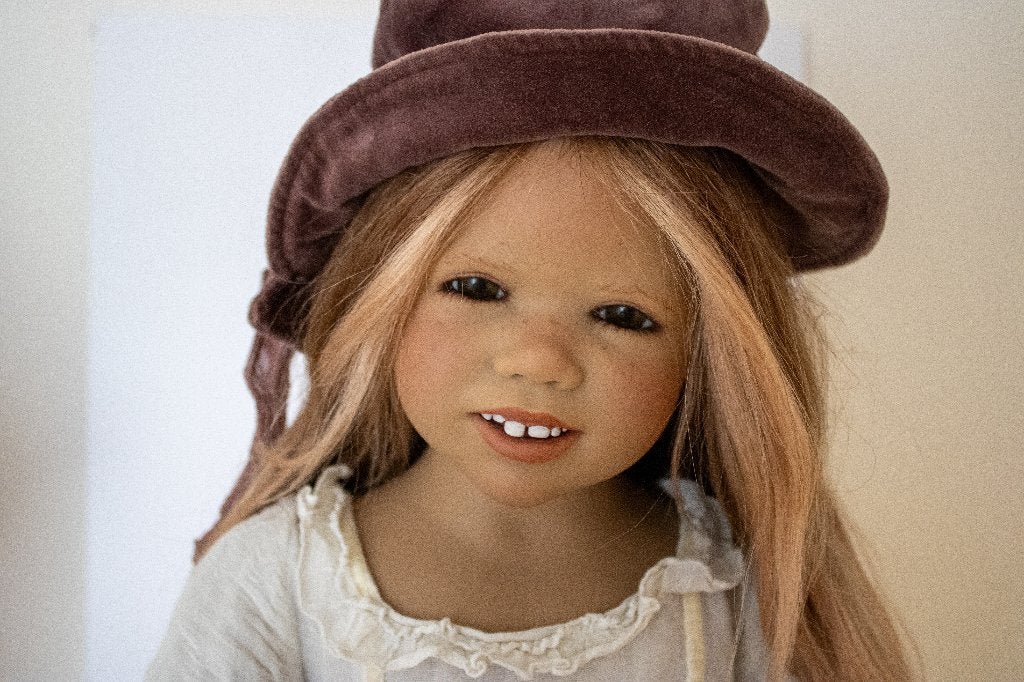Annette Himstedt, Puki, Verzamelen, Poppen, Ophalen of Verzenden, Zo goed als nieuw, Pop, Levensecht of Reborn