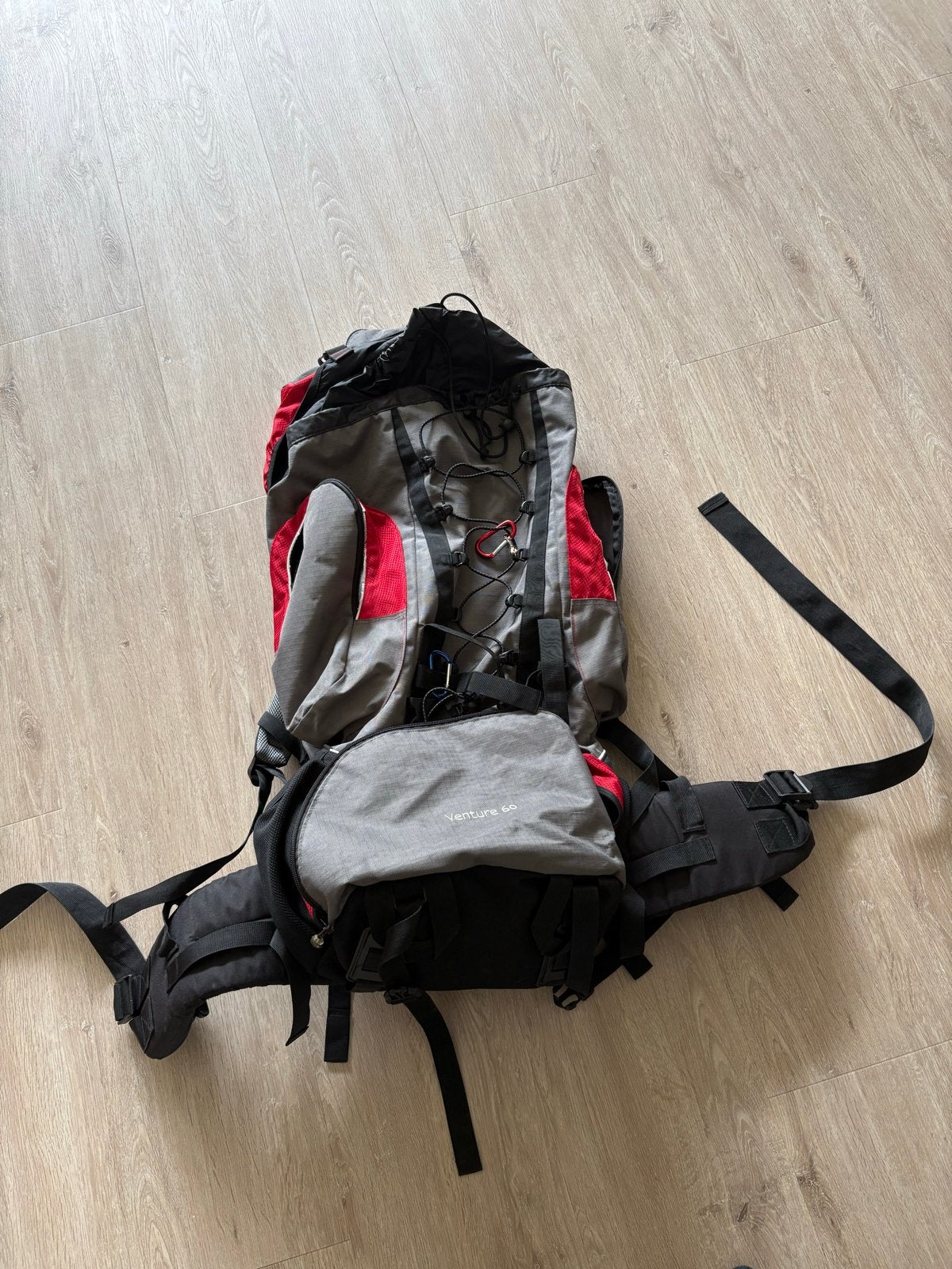 K-Way Venture 60 Rugzak - Zo goed als nieuw, Ophalen of Verzenden, Zo goed als nieuw, Rugzak