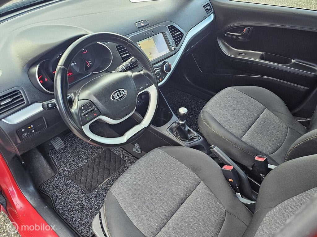 Kia Picanto 1.0 CVVT EconomyPlusLine I Camera I Navi I Elekt, Gebruikt, Euro 6, 4 stoelen, Origineel Nederlands