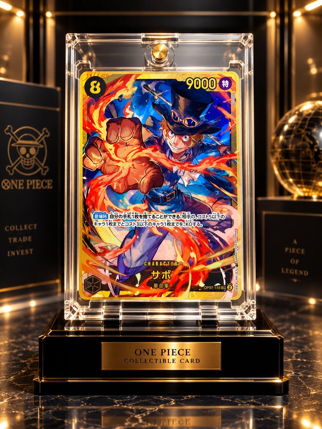 Portgas D. Ace – Prachtige One Piece Collectors Card (m2449157888
