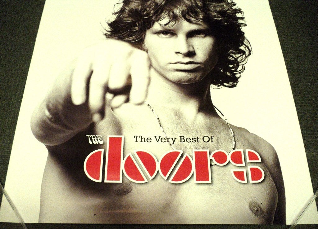 The Doors PROMO POSTER Jim Morrison, The Doors, Ophalen of Verzenden, NvT, Poster, Artwork of Schilderij