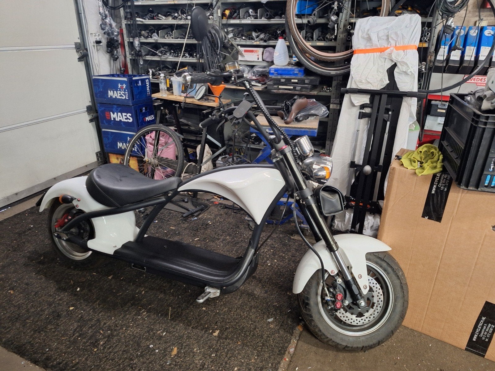 chopper  elektrisch, Elektrisch, Zo goed als nieuw, Ophalen, Overige merken