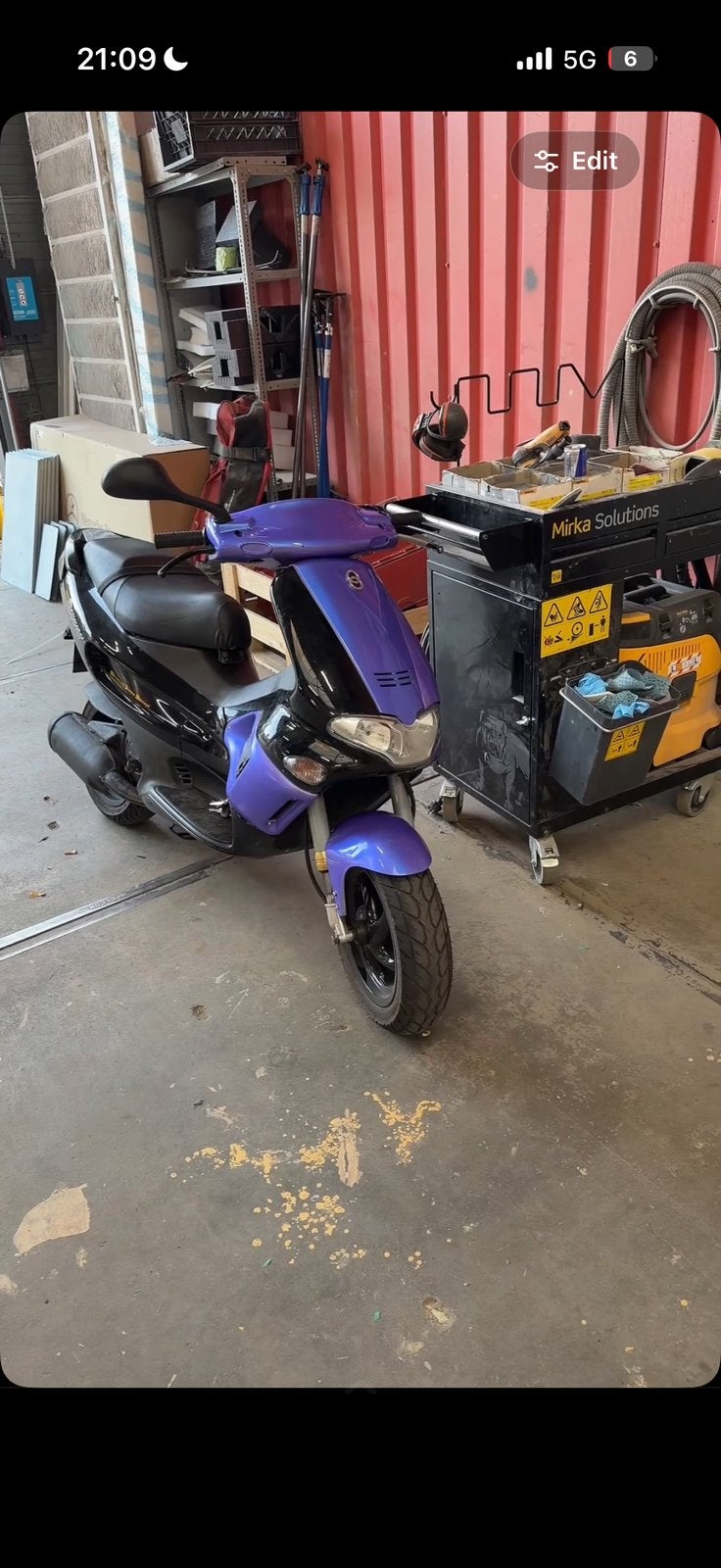 Runner 172cc brom wok 2005 frame te ruil/tekoop, Ophalen, Gebruikt