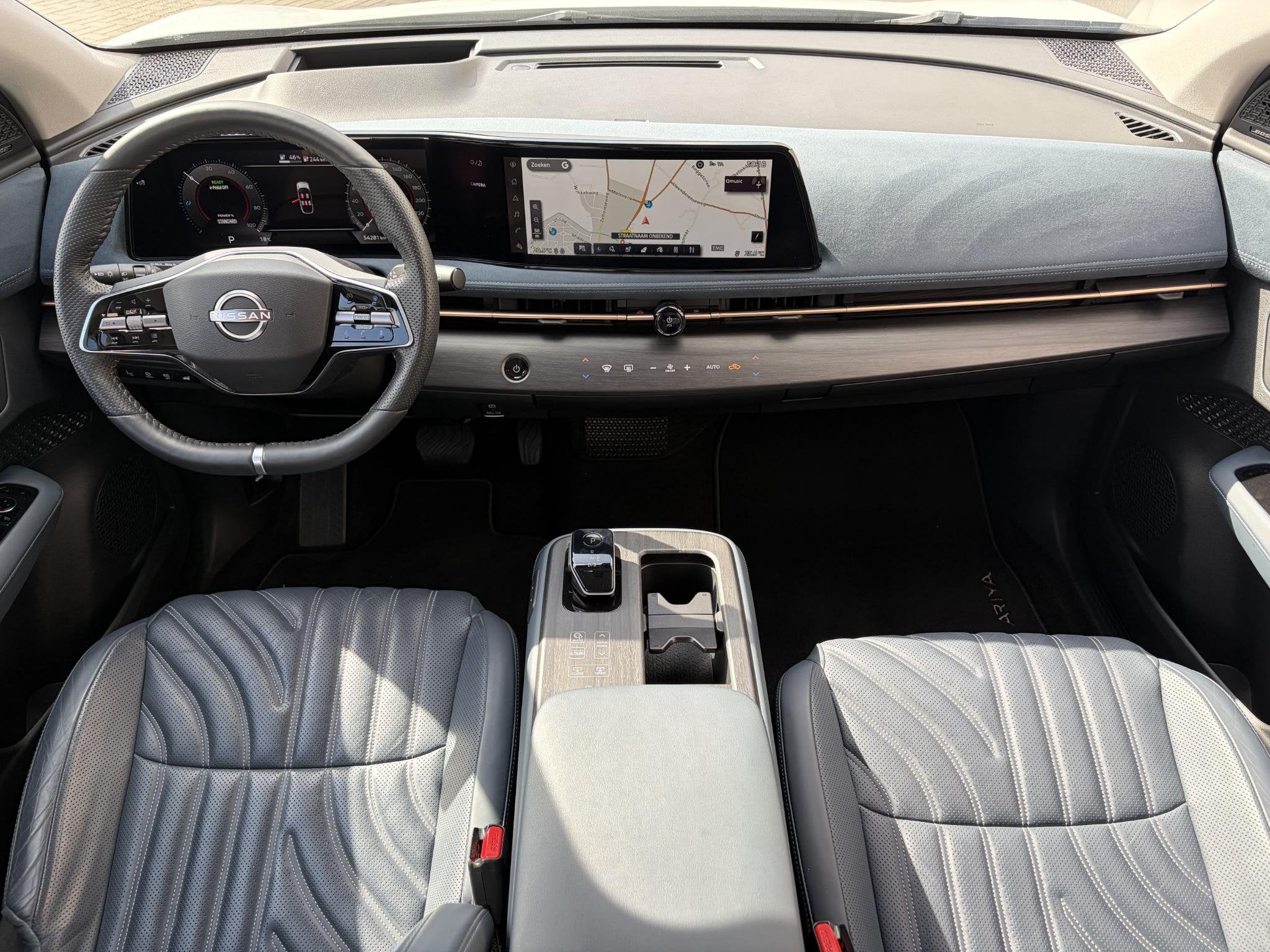 Nissan Ariya Evolve 91 kWh / SOH 99% / Stoelverwarming voor, Auto's, Gebruikt, 750 kg, Wit, Ariya