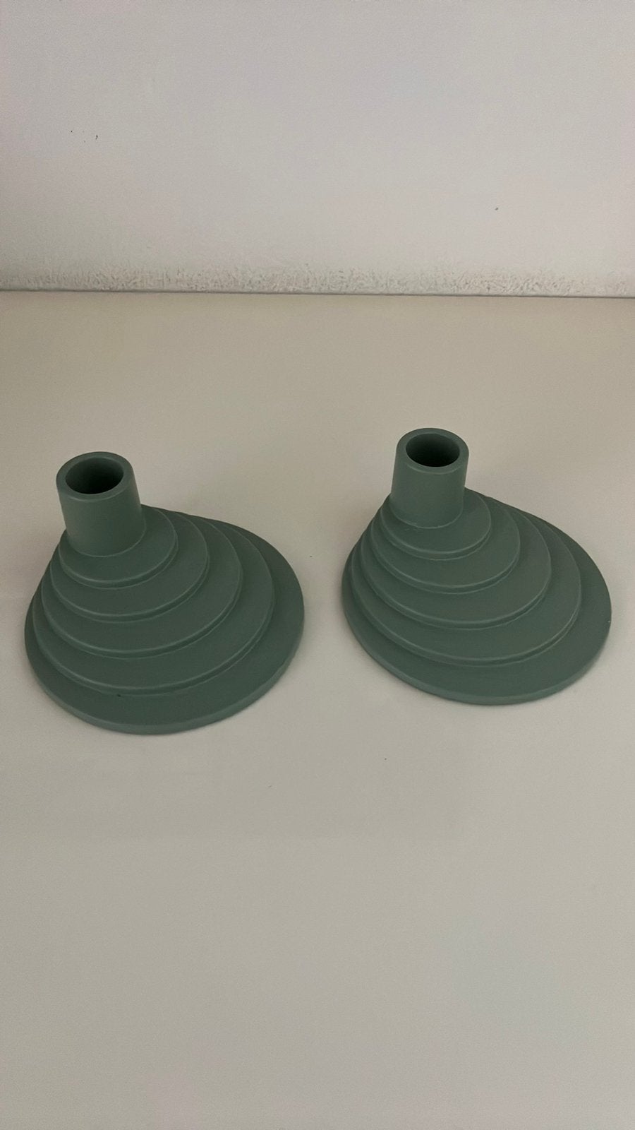 Ikea kandelaar Hay groen metalen kaarsenhouder ypperlig, Huis en Inrichting, Woonaccessoires | Kandelaars en Kaarsen, IKEA, Ophalen of Verzenden