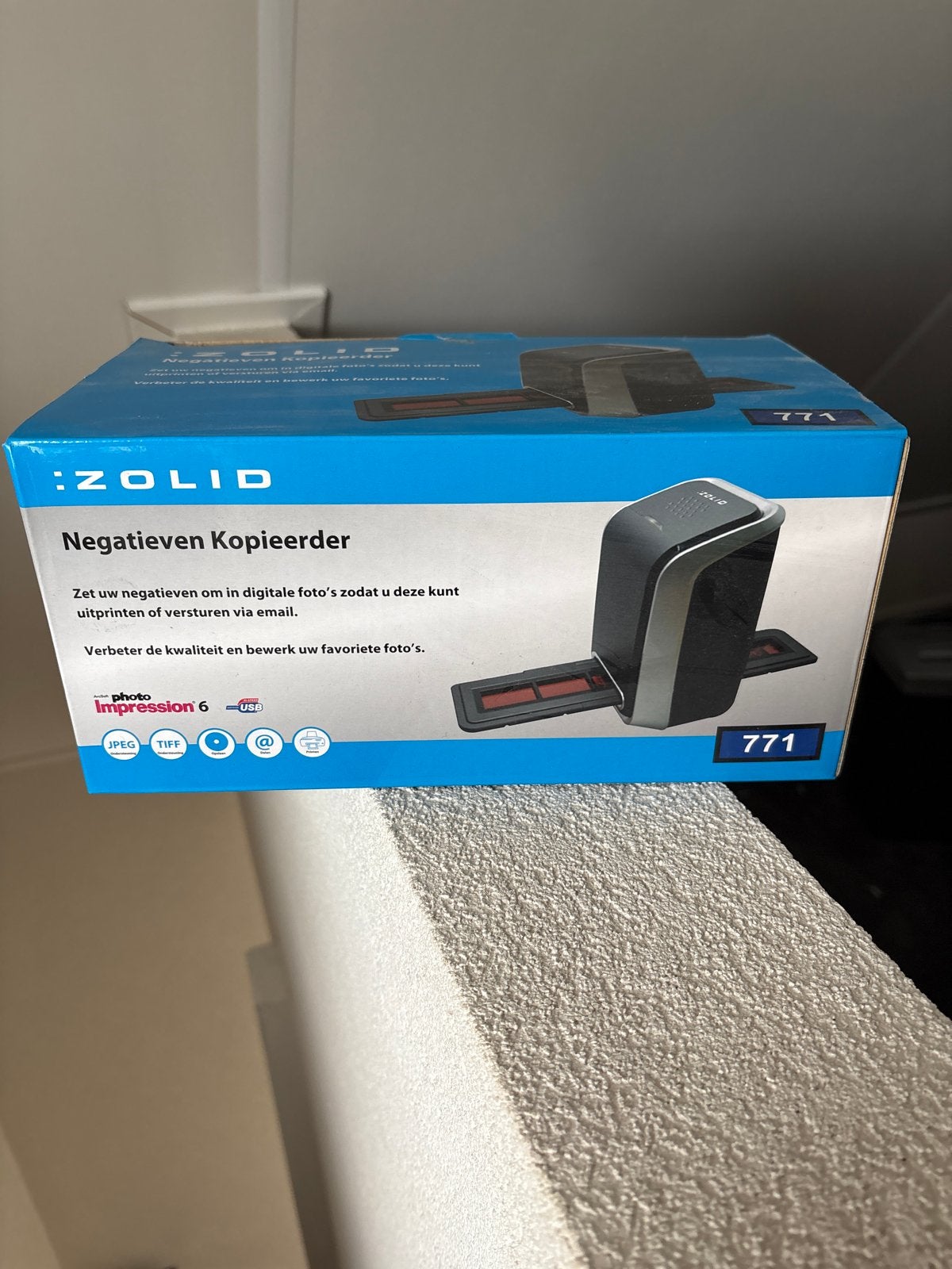 ZOLID Negatieven Kopieerder - Diascanner 771, Computers en Software, Scanners, Ophalen, Nieuw, Diascanner, Windows