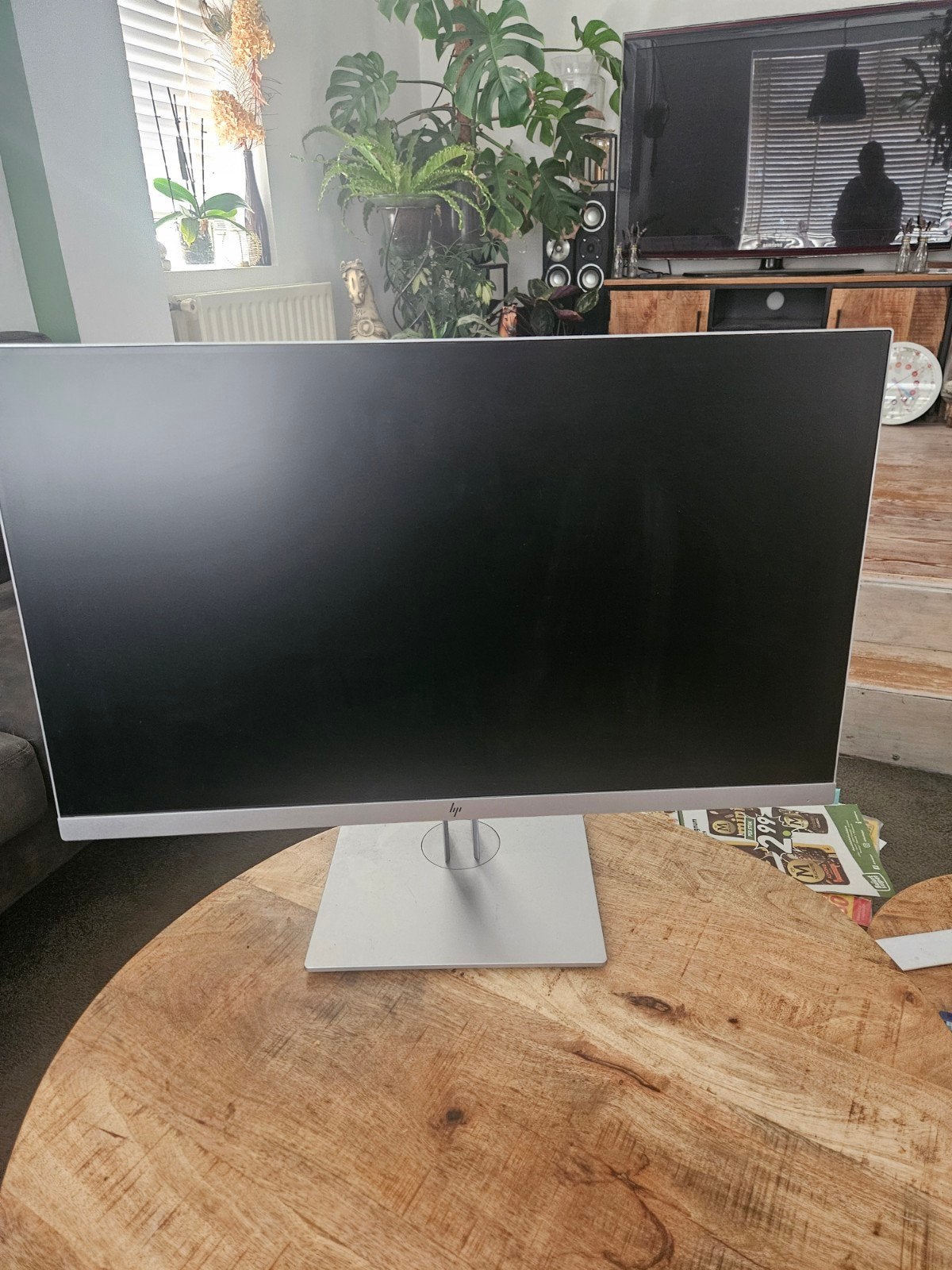 HP E273 Monitor - Full HD IPS Scherm 27 inch computerscherm, Computers en Software, Monitoren, Ophalen, IPS, Full HD, Zo goed als nieuw