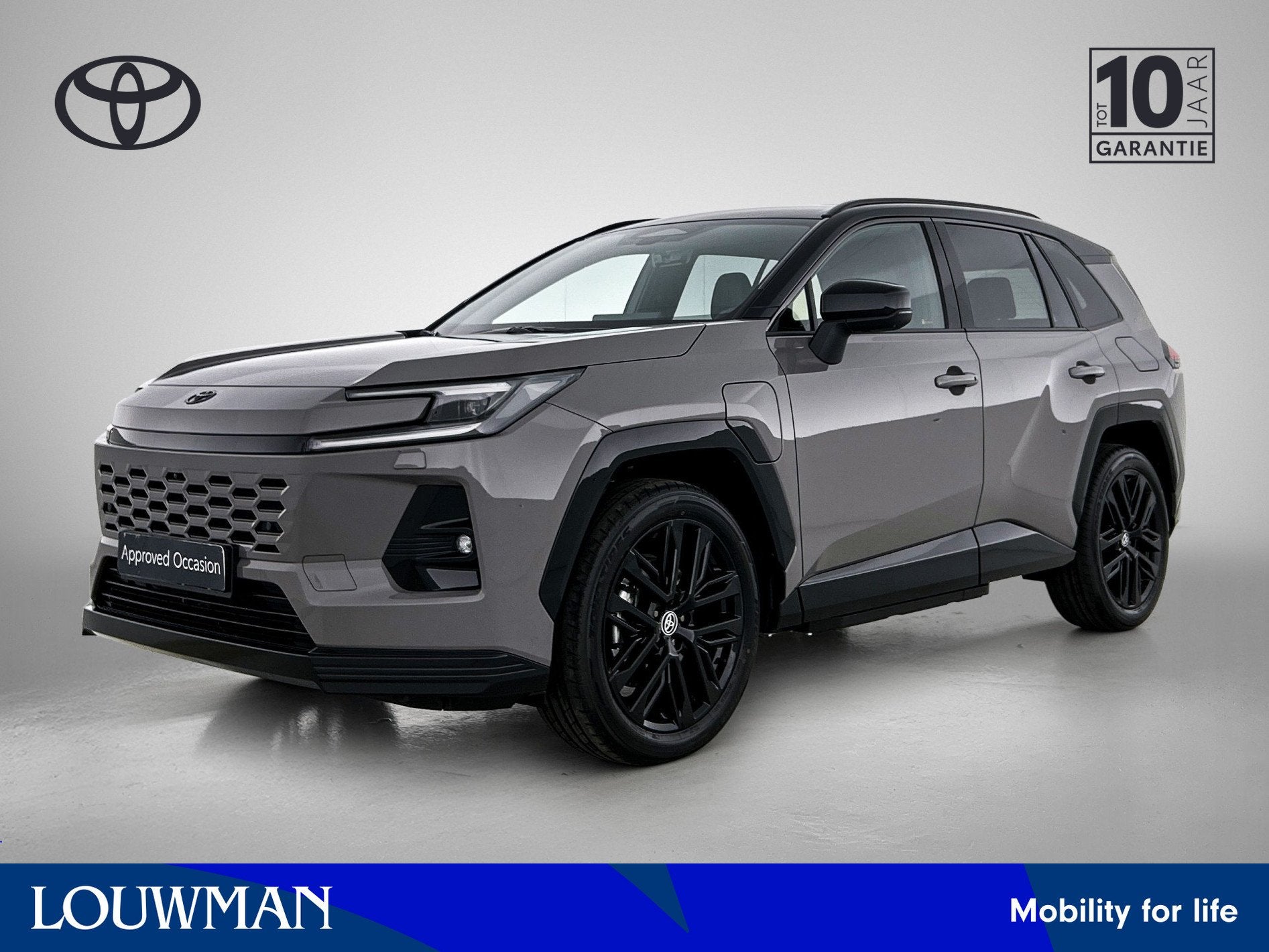 Toyota RAV4 2.5 Plug-in Hybrid 270 First Edition Nieuw model, Auto's, 12 maanden, Gebruikt, Zwart, 4 cilinders