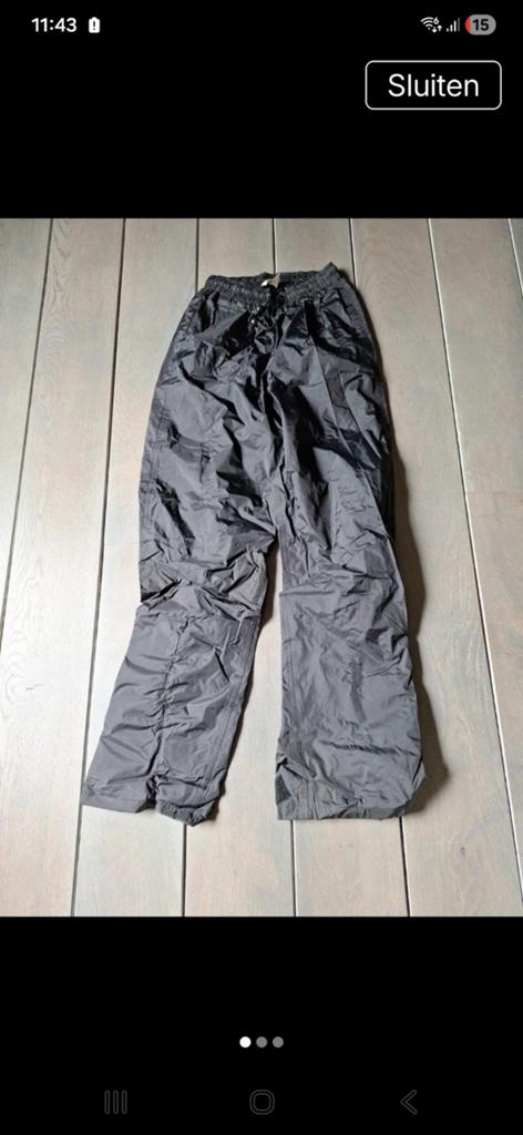 Buse Zwarte regenbroek maat S, Ophalen of Verzenden, Broek | textiel