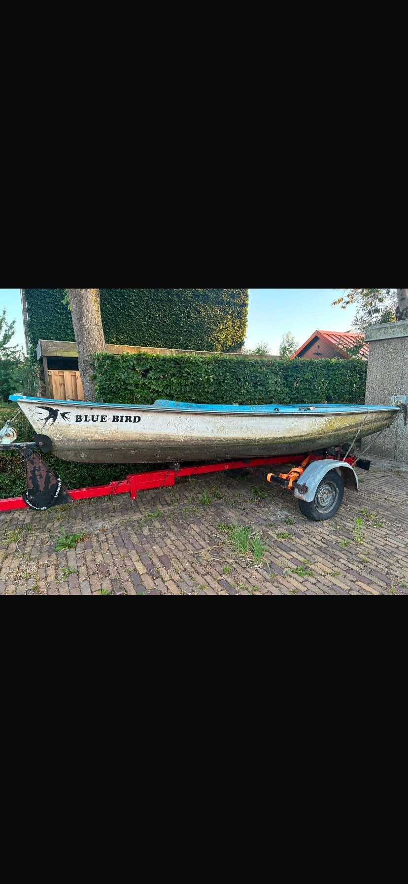 Blue Bird Roeiboot gratis, Ophalen, Gebruikt