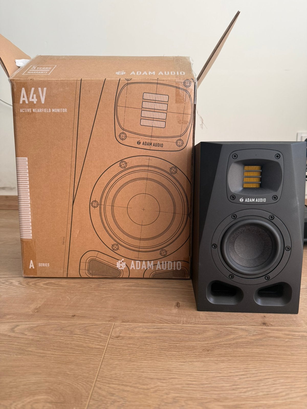 Adam Audio A4V Speakerset - Zo goed als nieuw, Ophalen, Zo goed als nieuw, Speakerset, Overige merken
