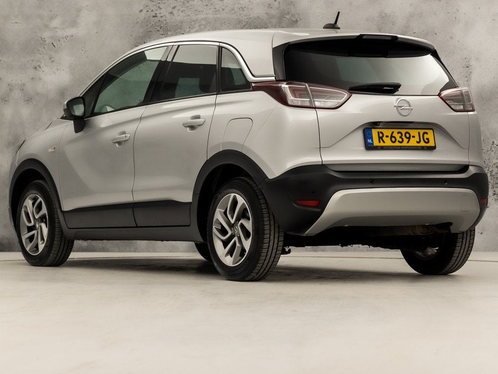 Opel Crossland X 1.2 Turbo Innovation Automaat (APPLE CARPLA, Auto's, 12 maanden, 840 kg, Gebruikt, Leder en Stof