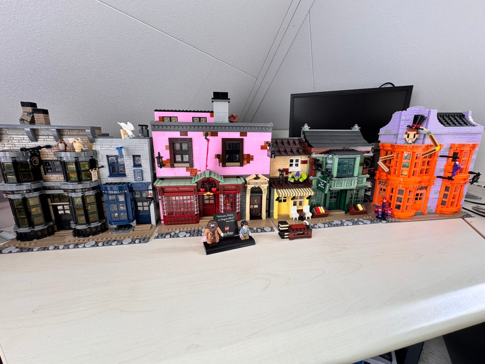 Lego Harry Potter Diagon Alley 75978, Ophalen, Lego, Harry Potter, Zo goed als nieuw