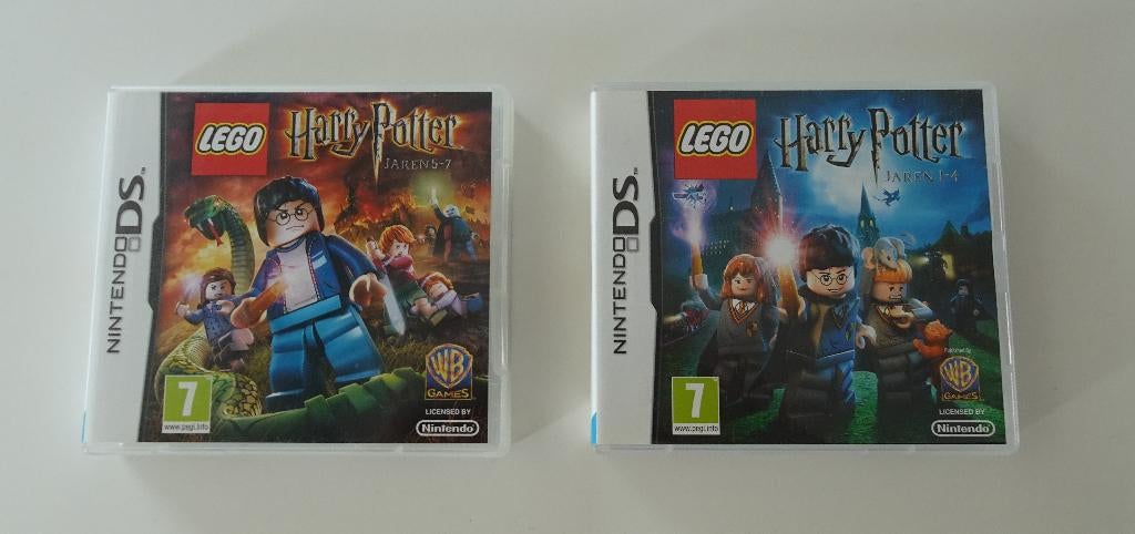 2 Lege Doosjes voor LEGO Harry Potter Spellen Nintendo DS, Spelcomputers en Games, 1 speler, Zo goed als nieuw, Vanaf 3 jaar, Ophalen