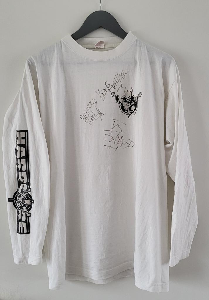 ID&T Hardcore met handtekening Bass-D ( Thunderdome ), Kleding | Heren, T-shirts, Ophalen of Verzenden, Gedragen, Maat 56/58 (XL)