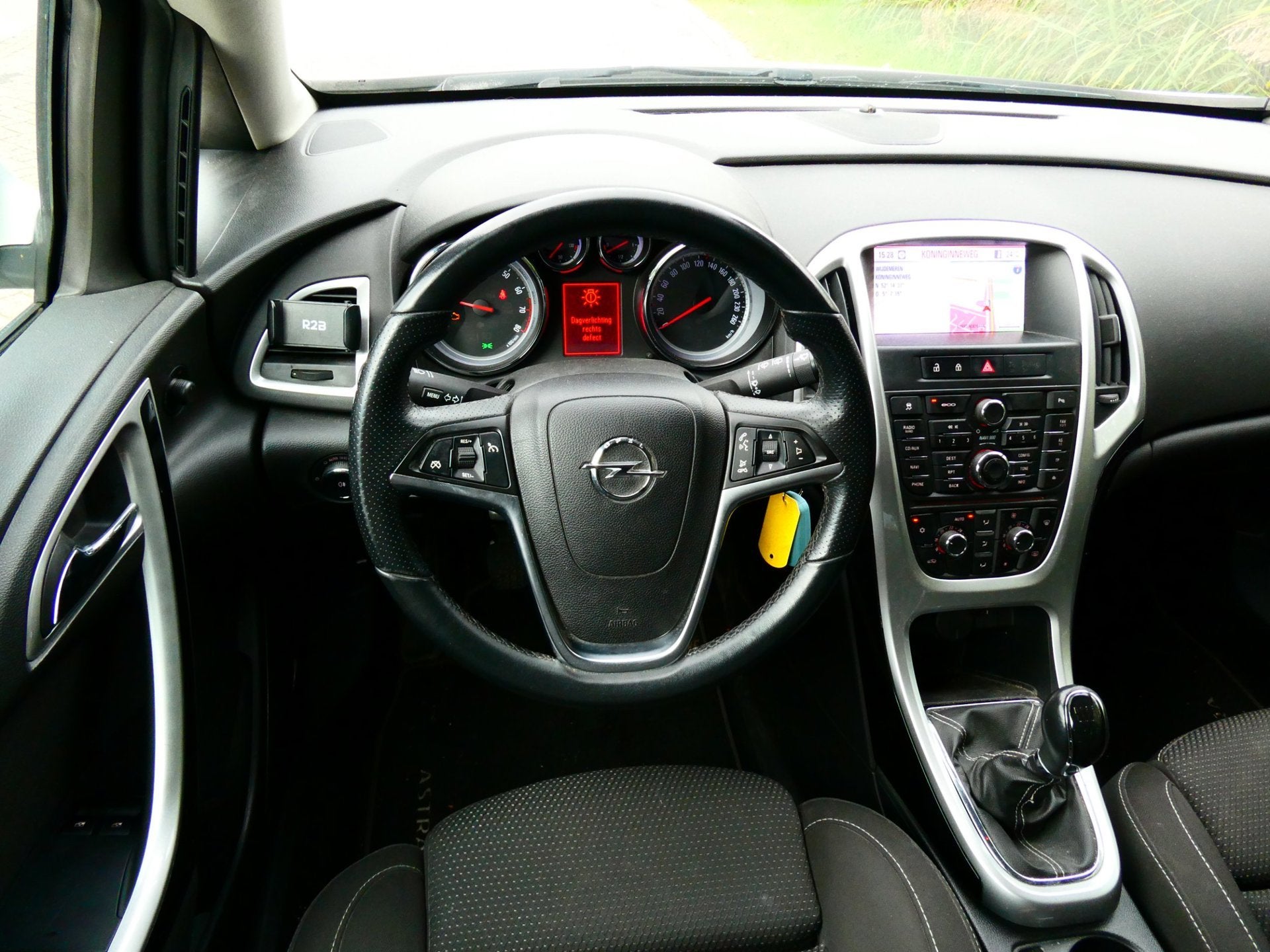Opel Astra Sports Tourer 1.4 Turbo Sport Clima Navi KIJK FOT, Voorwielaandrijving, Euro 5, Stof, Gebruikt