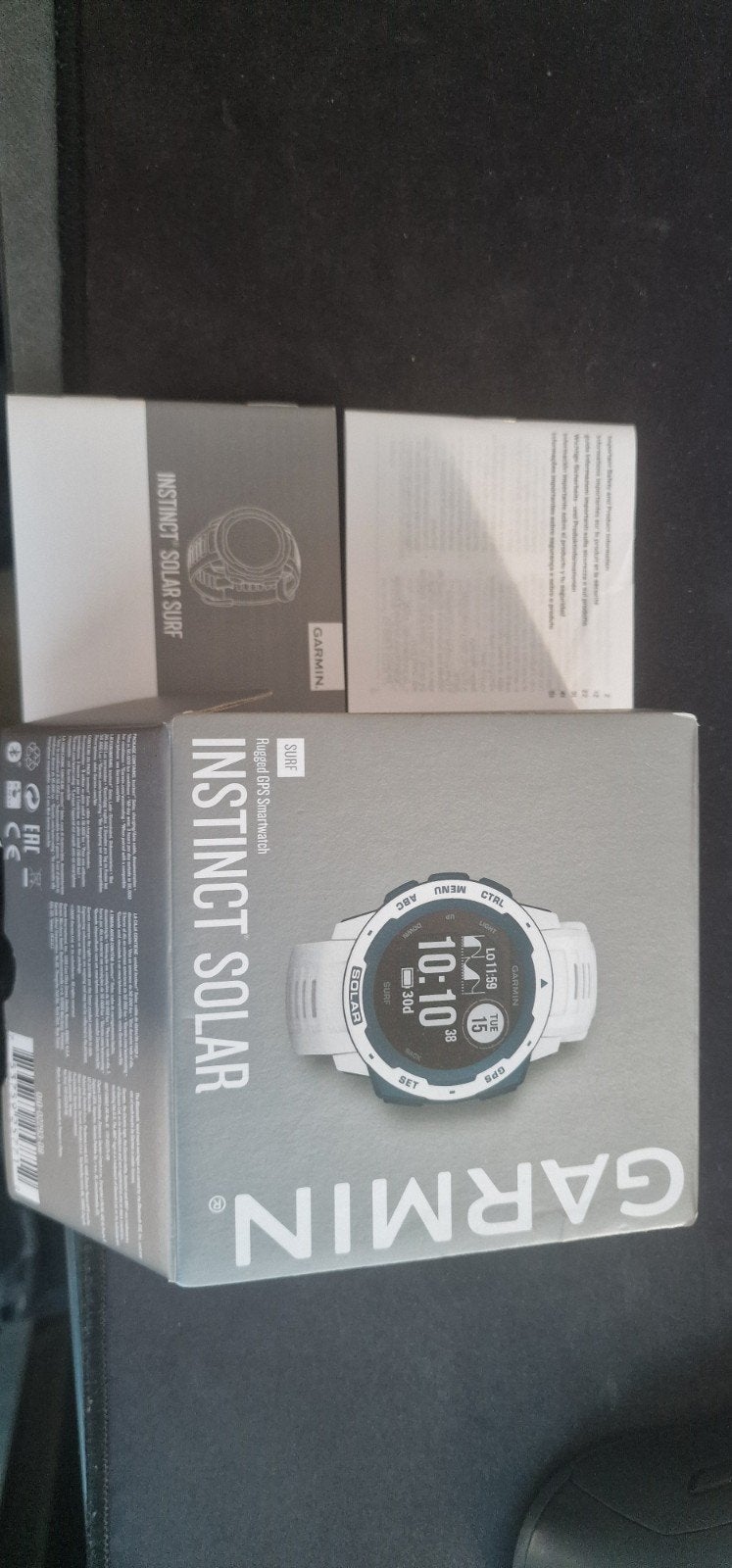 Garmin instinct surf solar, Gebruikt, Wit, Garmin, Ophalen of Verzenden