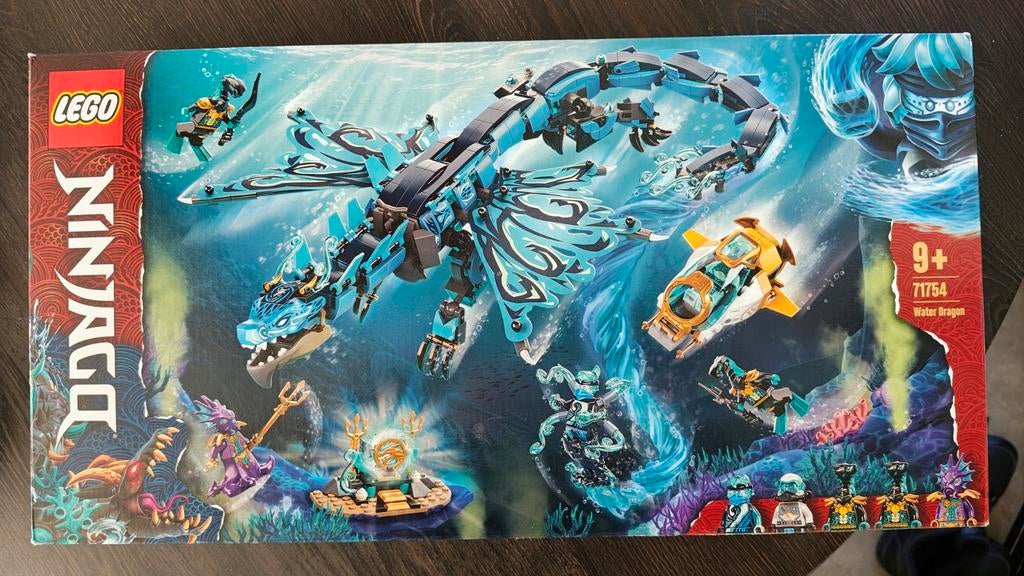 Lego Ninjago Water Dragon 71754 - Compleet, Kinderen en Baby's, Speelgoed | Duplo en Lego, Ophalen of Verzenden, Zo goed als nieuw