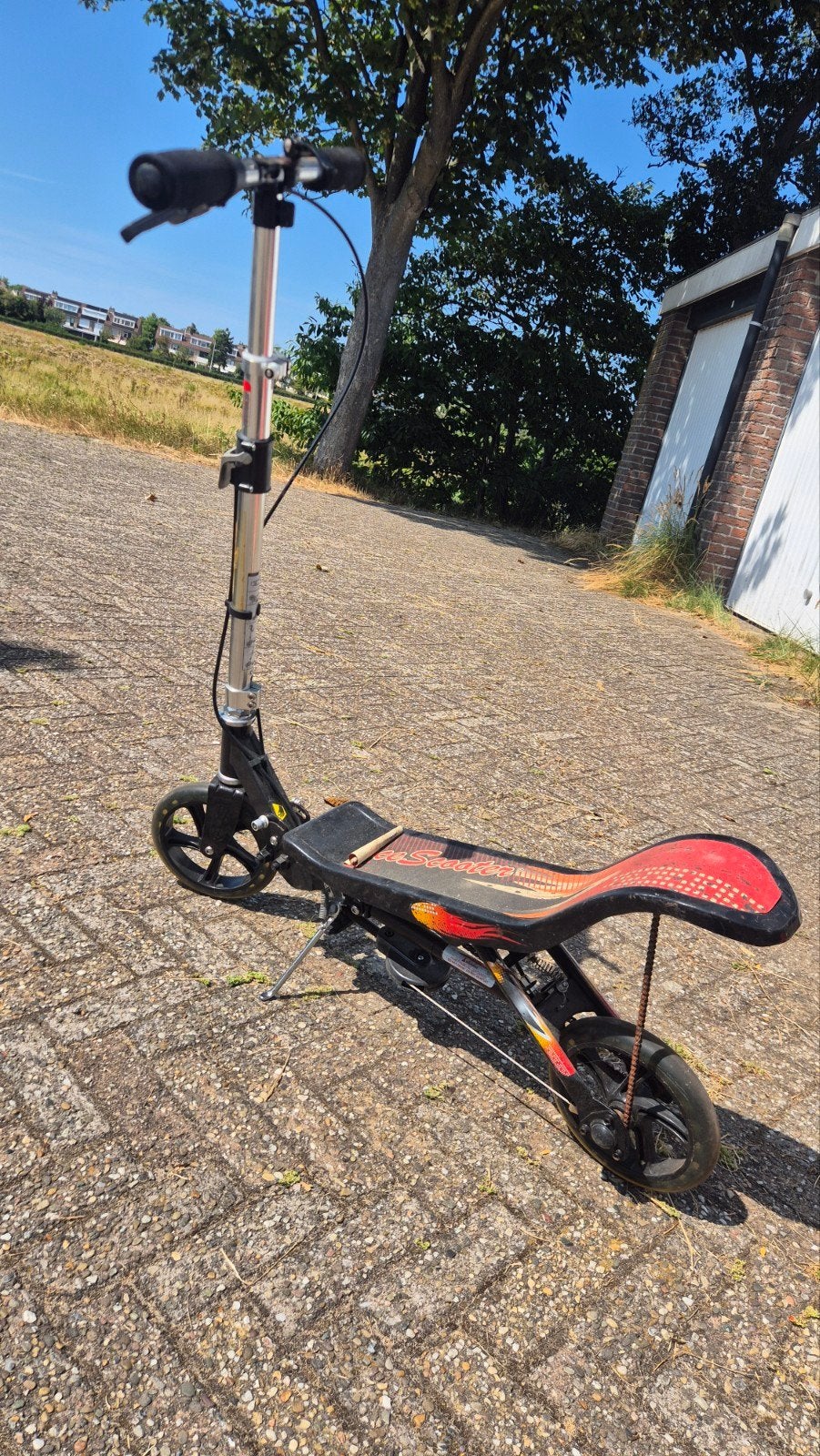 Spacescooter step, Fietsen en Brommers, Steps, Ophalen of Verzenden, Gebruikt, Overige typen, Onbekend