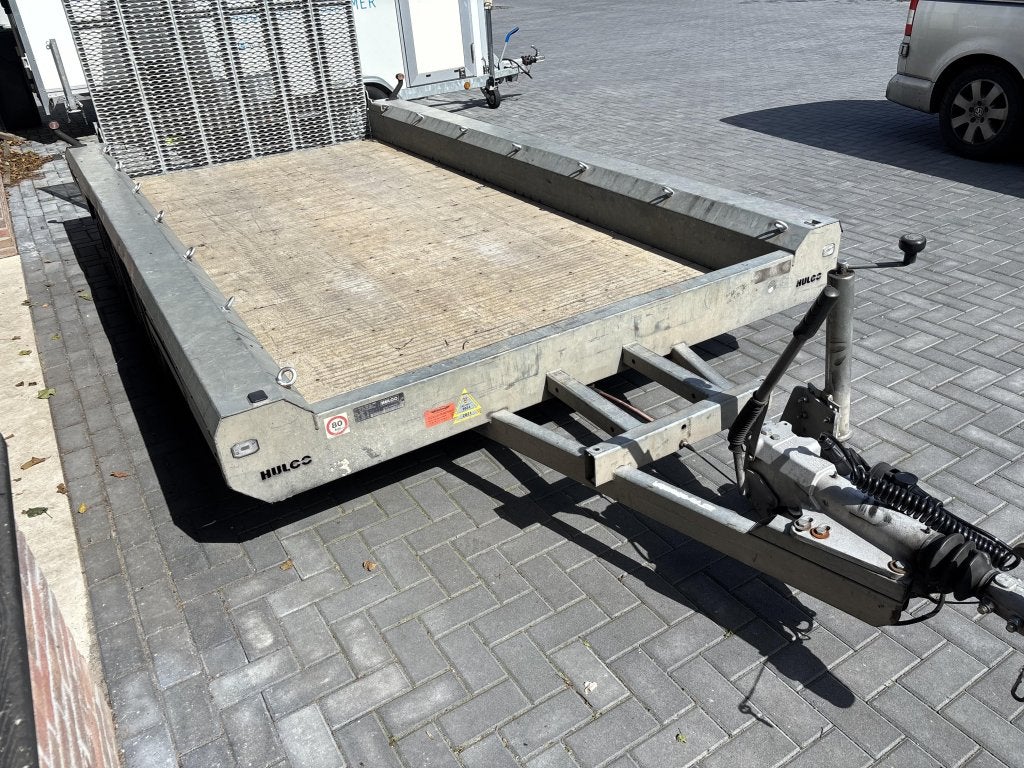 Hulco Terrax Machinetransporter oprijwagen aanhanger 3500 kg, Auto diversen, Aanhangers en Bagagewagens, Gebruikt