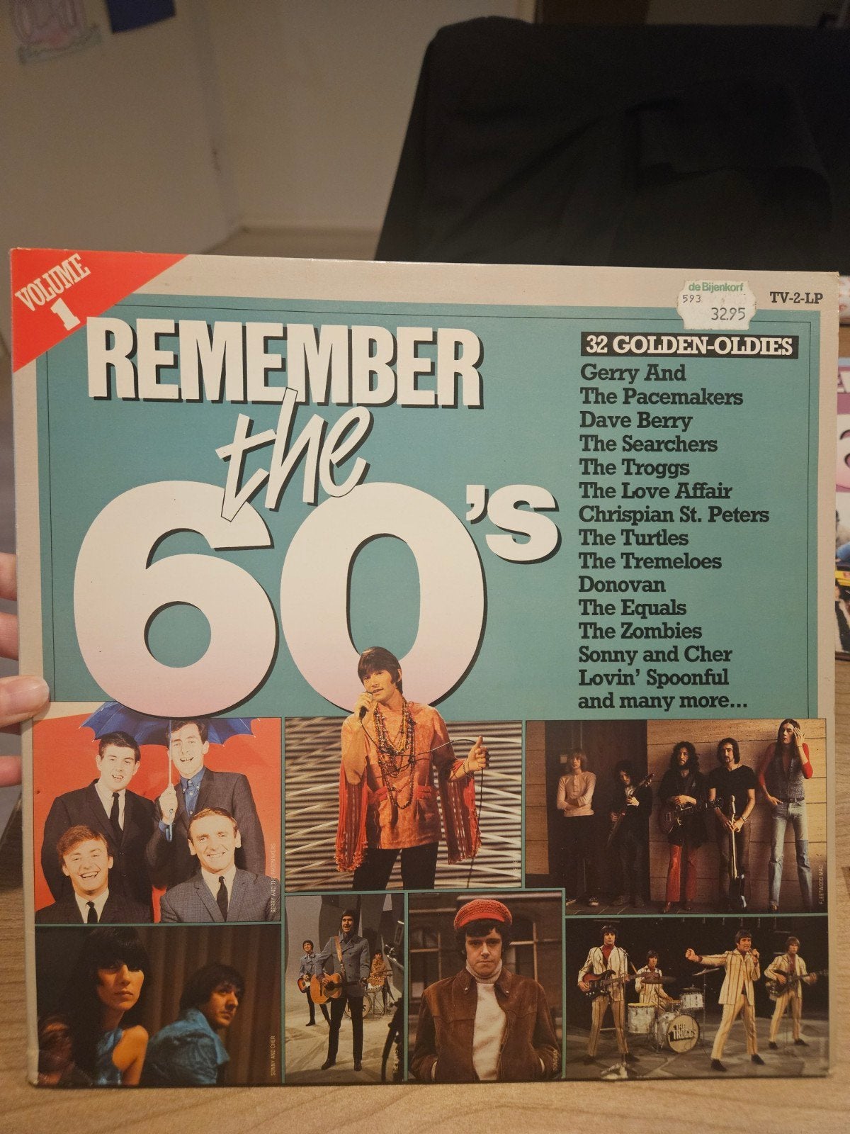 LP Remember the 60's Volume 1 - 32 Golden Oldies, LP, Gebruikt, Pop, Ophalen of Verzenden