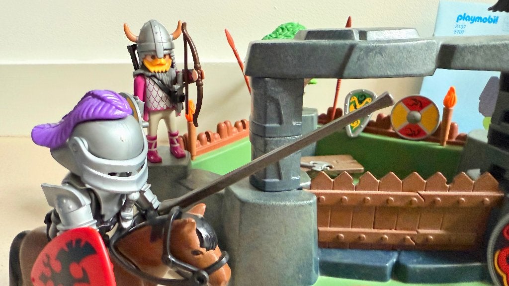 Playmobil 3137 Superset Ridders en Vikingen (2004), Complete set, Ophalen of Verzenden, Zo goed als nieuw, Kasteel/Fort