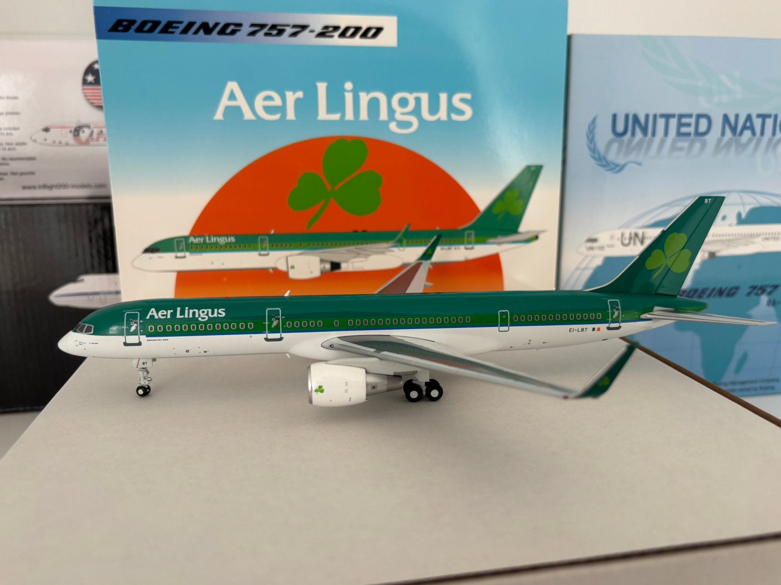 Inflight200 Aer Lingus Boeing 757 1/200, Verzamelen, Ophalen of Verzenden, Zo goed als nieuw, Schaalmodel