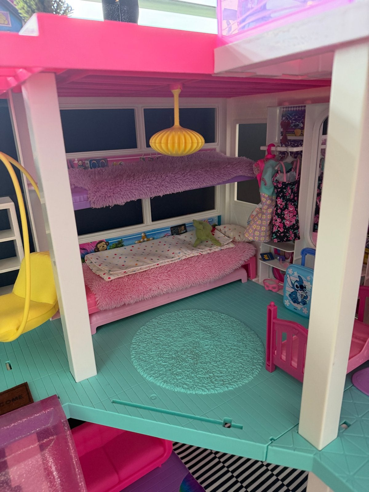 Barbie Droomhuis met accessoires - Zo goed als nieuw!, Ophalen of Verzenden, Zo goed als nieuw, Barbie