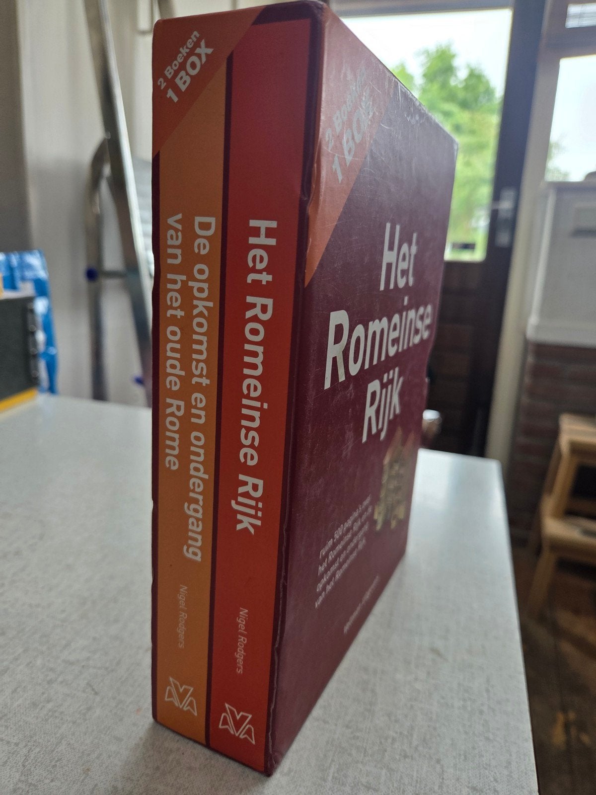 Het Romeinse Rijk Boekenbox (2 boeken) - Nigel Rodgers, Ophalen of Verzenden