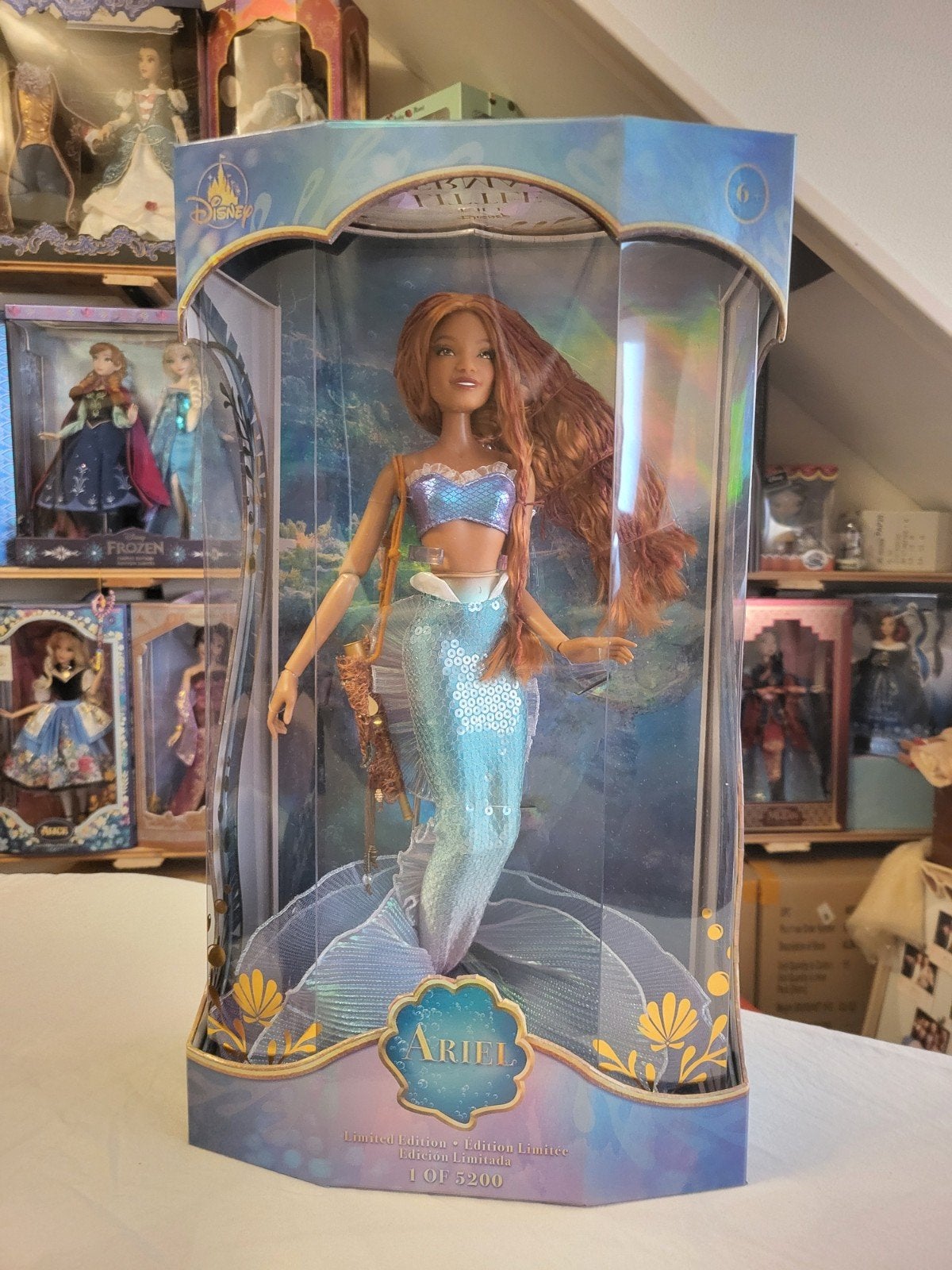 Ariel 2023 Live Action limited edition doll
€ 200,00, Ophalen of Verzenden, Overige figuren, Nieuw, Beeldje of Figuurtje