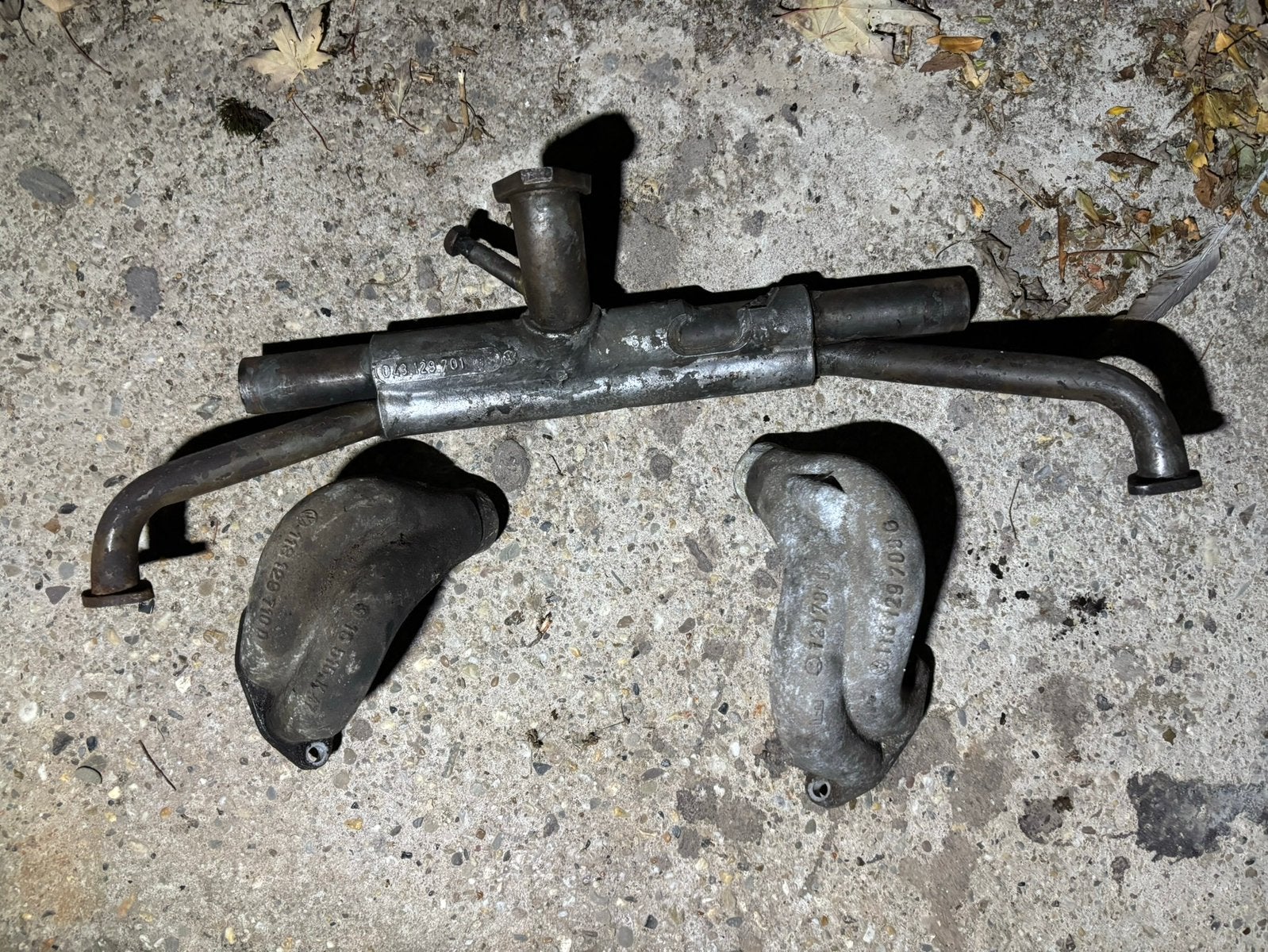 Inlaatspruitstuk bochten 1600 cc dubbelports type 1 motor, Ophalen, Gebruikt, Volkswagen