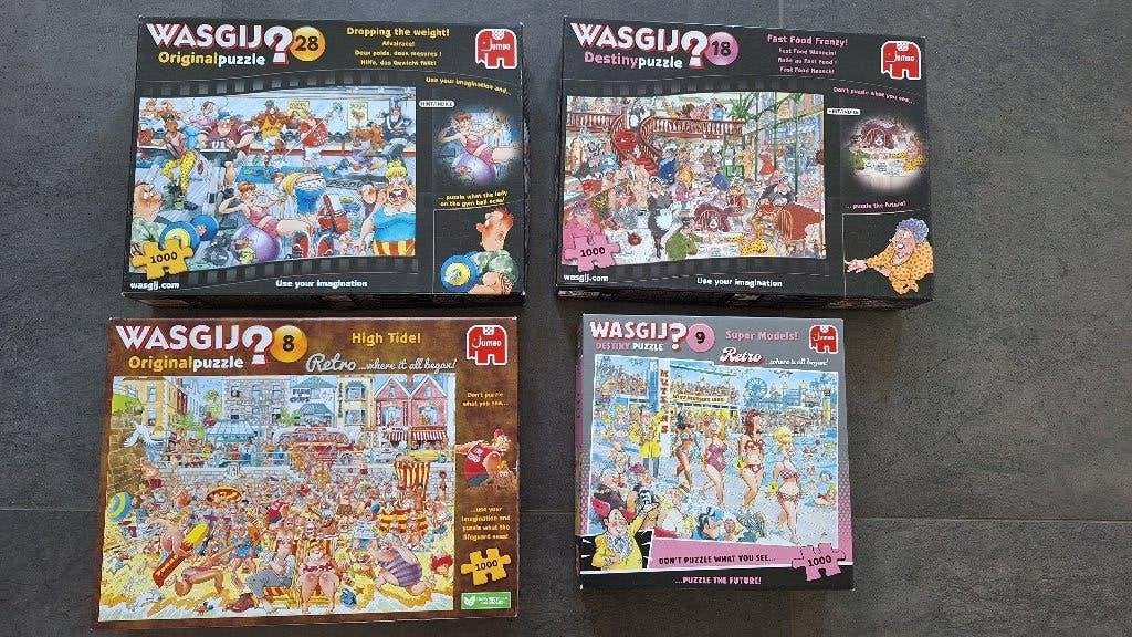 Wasgij original destiny 1000 stukjes 4 voor 25, Ophalen of Verzenden, 500 t/m 1500 stukjes, Gebruikt, Legpuzzel