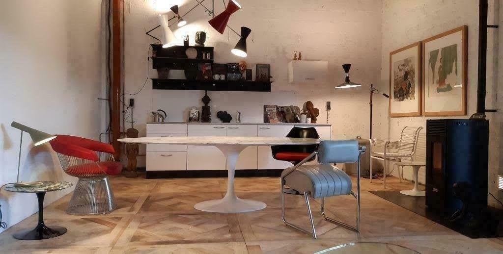 lamp albini tulipe tafels scarpa joe colombo gae aulenti, Mid century, 200 cm of meer, Nieuw, Overige materialen
