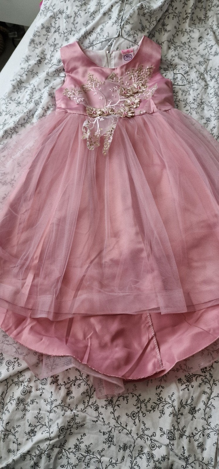 Nieuwe Roze Gala Jurk Meisje Maat 8-10 Jaar, Ophalen of Verzenden, Nieuw, Onbekend, Meisje