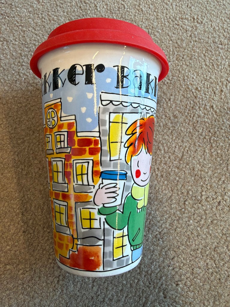 Blond Amsterdam Koffie To Go Beker, Huis en Inrichting, Nieuw, Ophalen of Verzenden, Overige stijlen, Kop(pen) en/of Schotel(s)