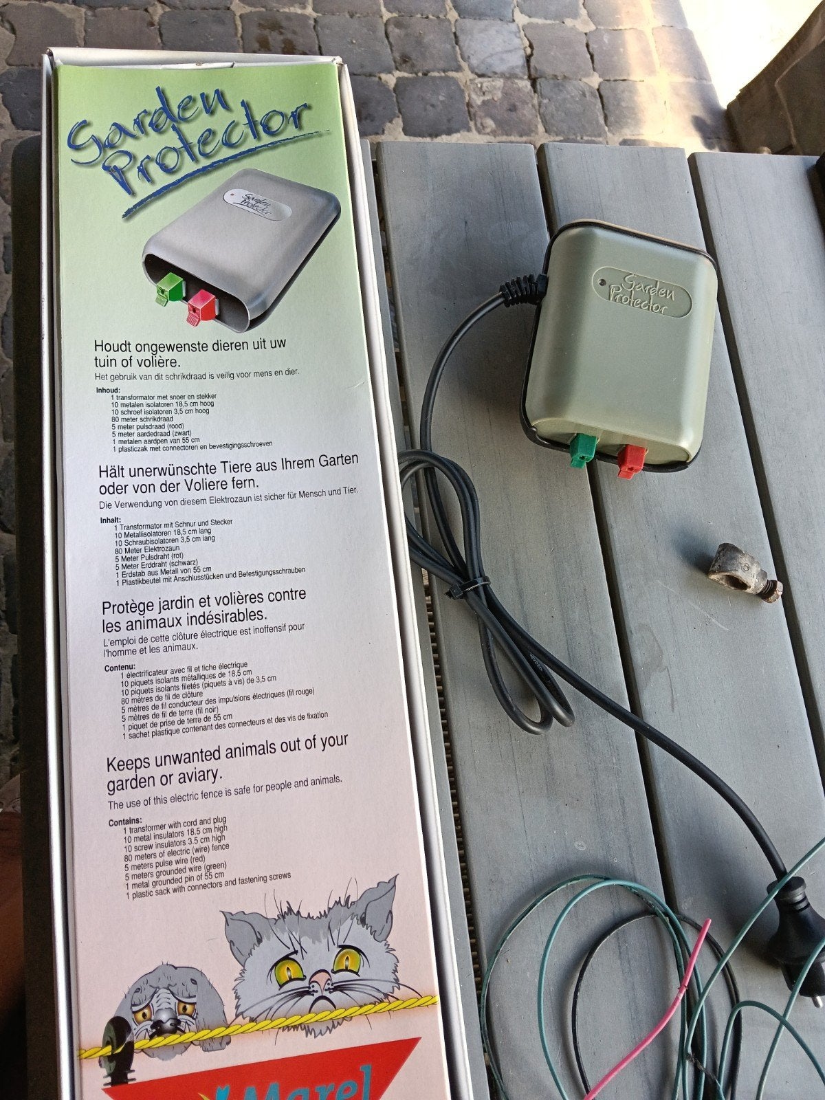 Garden Protector - Houdt ongewenste dieren uit uw tuin, Ophalen of Verzenden, Zo goed als nieuw