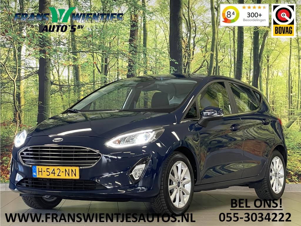 Ford Fiesta 1.0 EcoBoost Titanium | Cruise Control | Parkeer, Voorwielaandrijving, 94 pk, Stof, Gebruikt