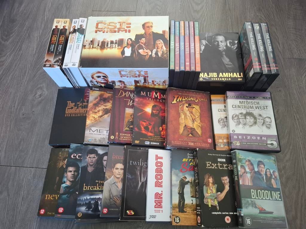 Grote DVD collectie series - leuk voor de fan/verzamelaar, Cd's en Dvd's, Gebruikt, Vanaf 16 jaar, Ophalen of Verzenden, Boxset
