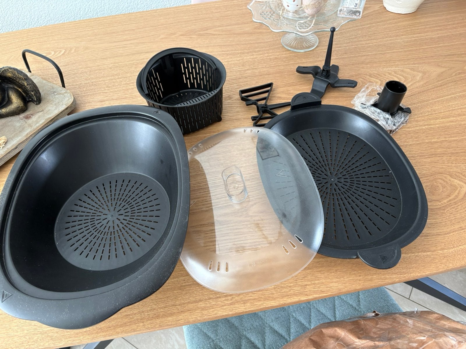 Thermomix TM6 accessoires: Spatels, mandje en deksel, Ophalen, Nieuw