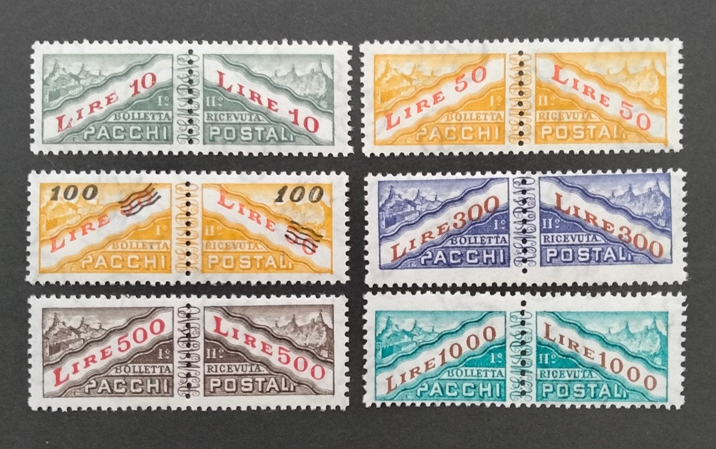 ITALIË - pakketzegels, Verzenden, Postfris