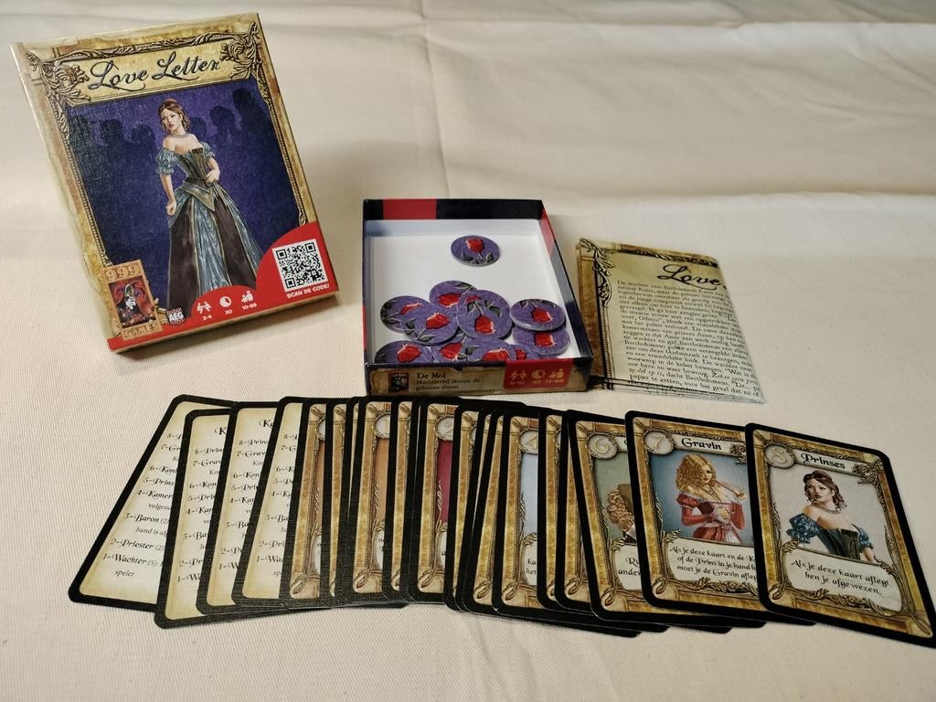 Kaart spel love letter., Ophalen of Verzenden