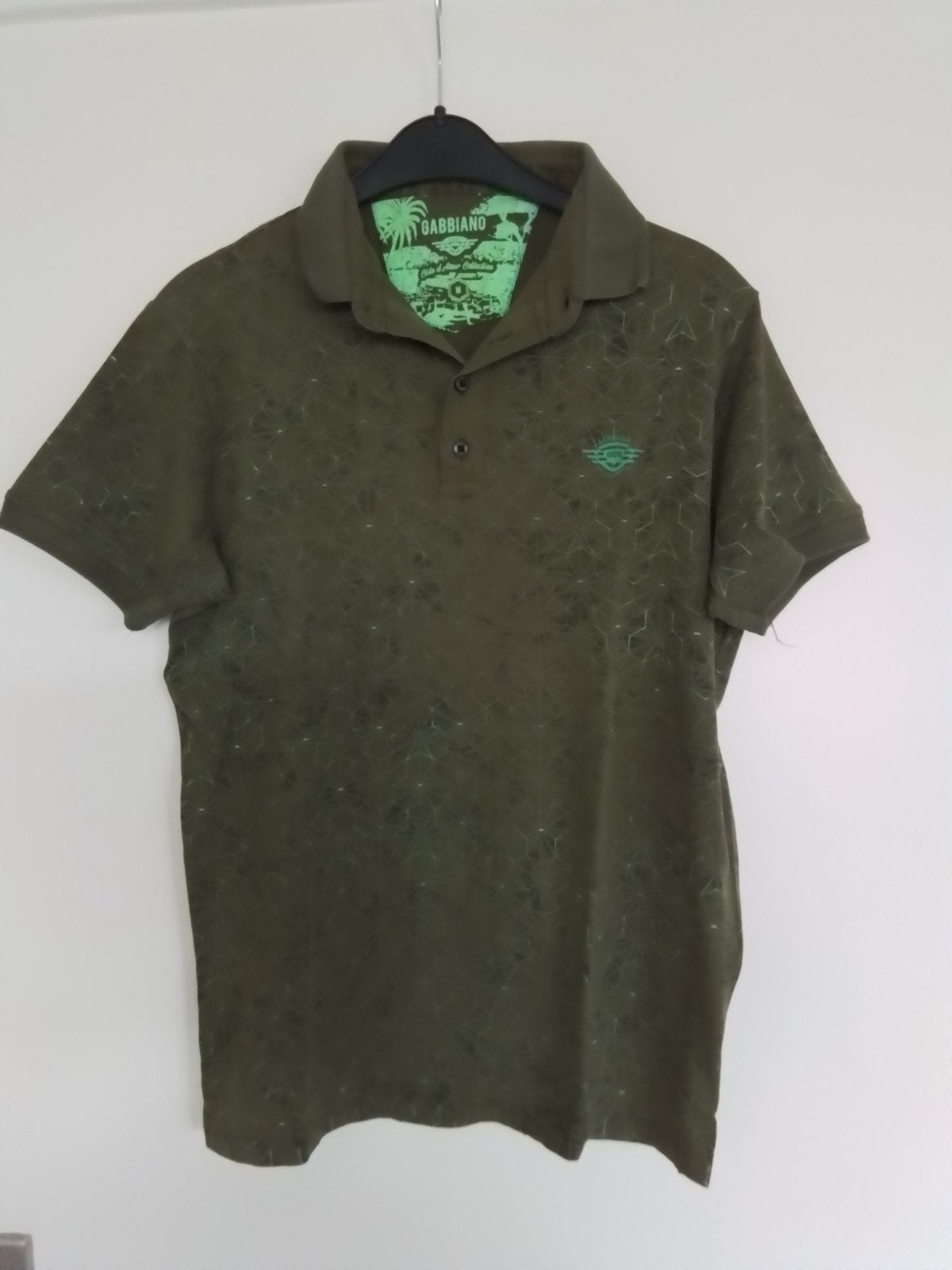 mooi shirt, poloshirt Gabbiano mt M, Kleding | Heren, Polo's, Ophalen of Verzenden, Zo goed als nieuw, Groen, Gabbiano