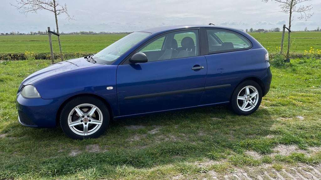 Seat Ibiza 1.2 47KW 2006 Blauw, Auto's, Voorwielaandrijving, Blauw, 1198 cc, Ibiza