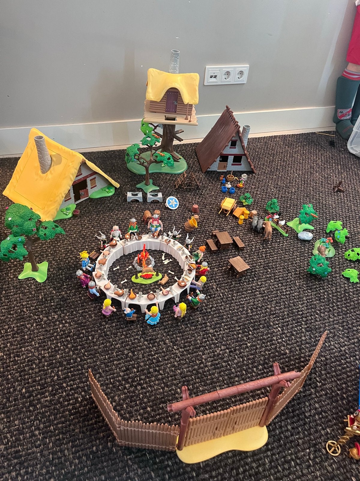 Grote Playmobil verzameling Asterix & Obelix, Romeinen etc.