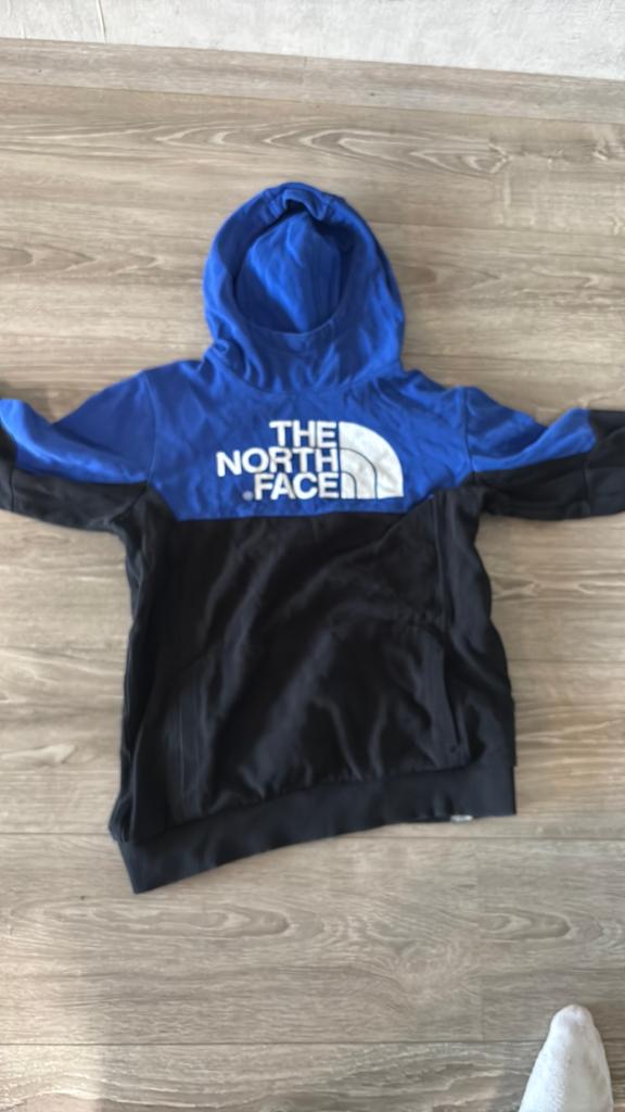 North face trui blauw en zwart, Ophalen of Verzenden, Jongen
